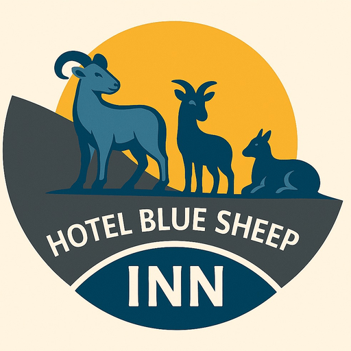 Hotel Blue Sheep Inn Logo